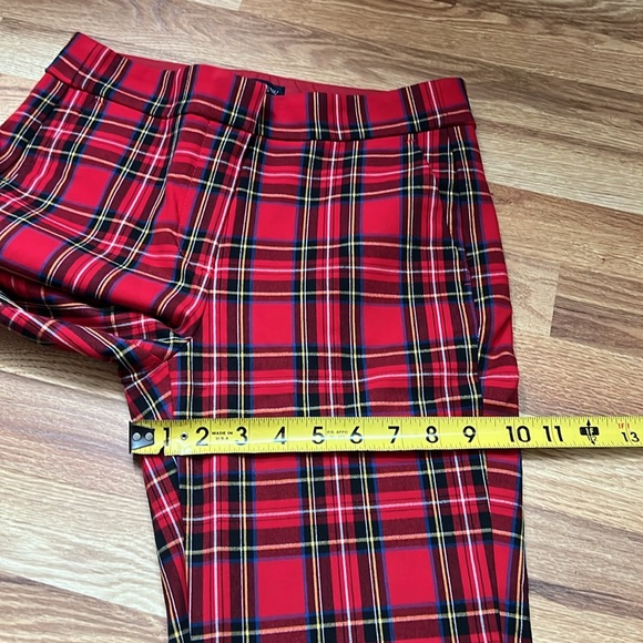 J. Crew Tartan Kelsey crop pants size 2 - Picture 9 of 16